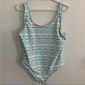 Hayley Elsaesser Beer Bathing Suit